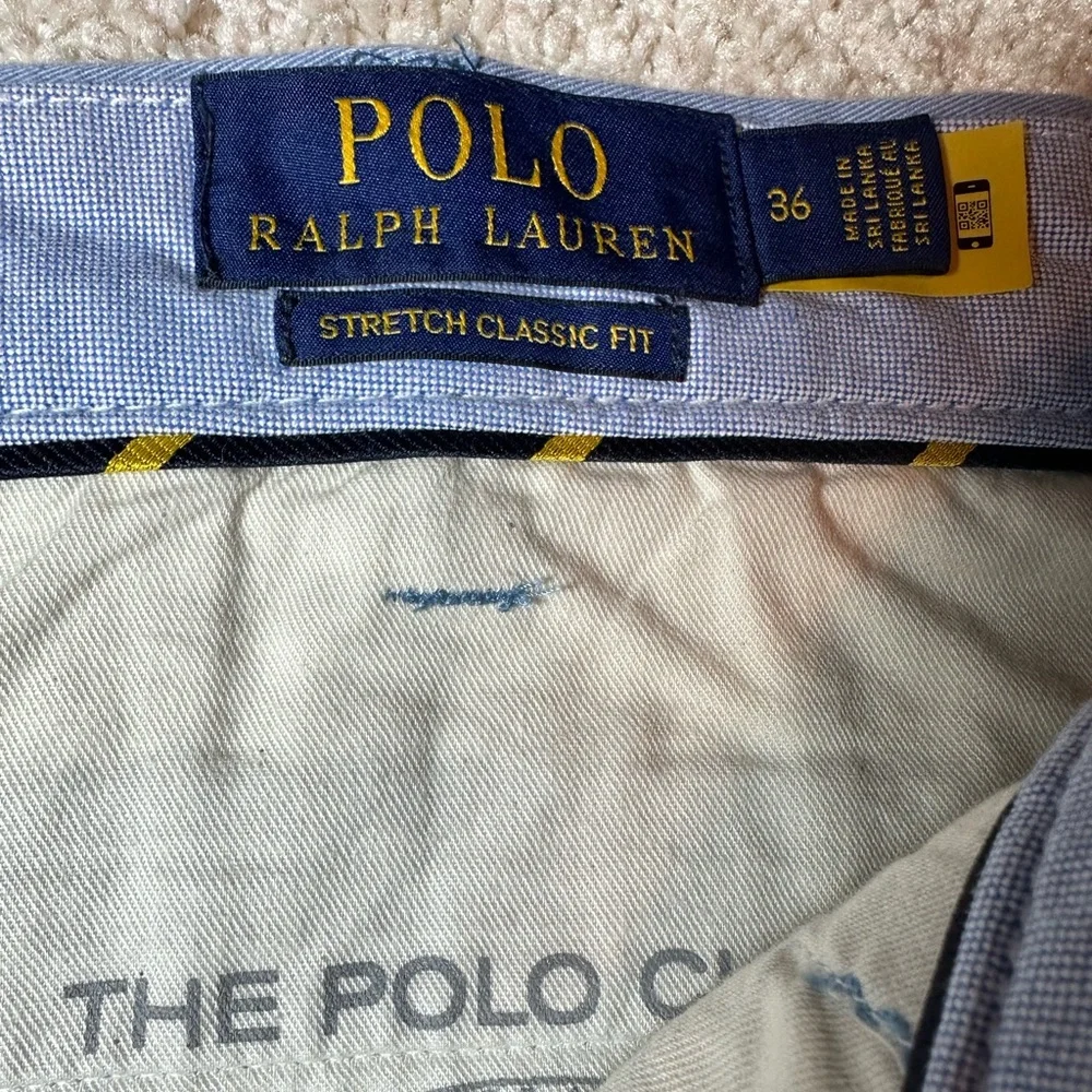 Like new Polo Ralph Lauren men’s blue shorts waist 36